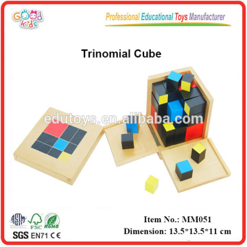 Montessori jouets éducatifs Trinomial Cube